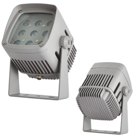 9W方形投光燈戴帽