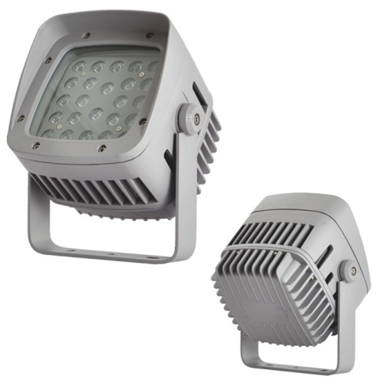 24W方形投光燈戴帽