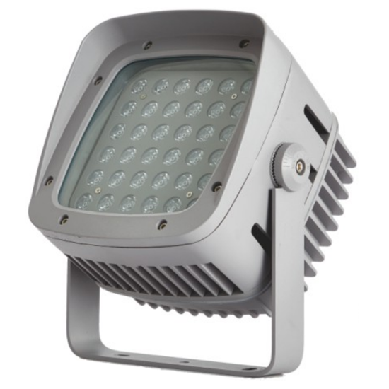 36W方形投光燈戴帽