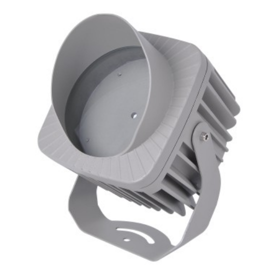 9W方形投光燈戴帽