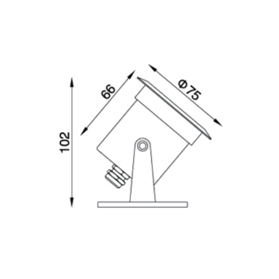 3W水池燈投光燈