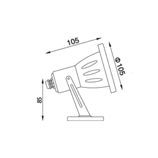 3W水池燈投光燈
