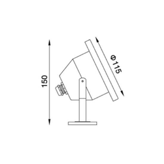 6W水池燈投光燈