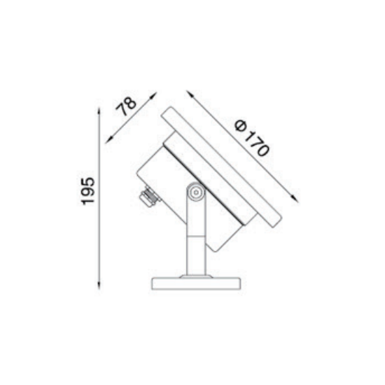 12W水池燈投光燈