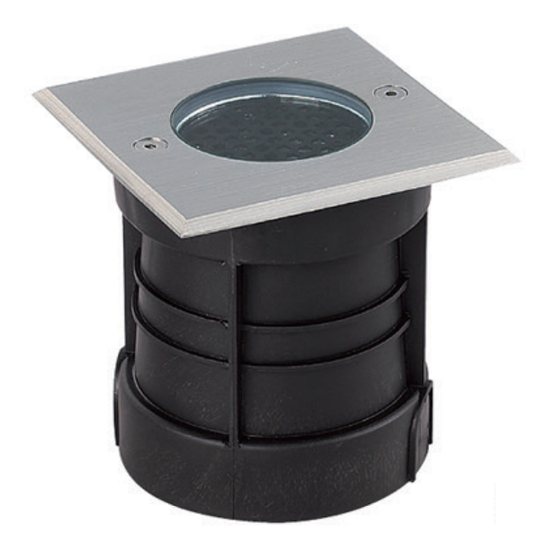 3W方型水底埋地燈