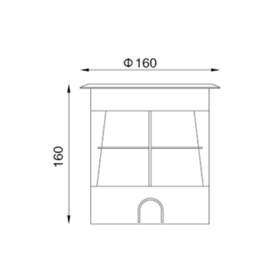 6W可調偏光埋地燈