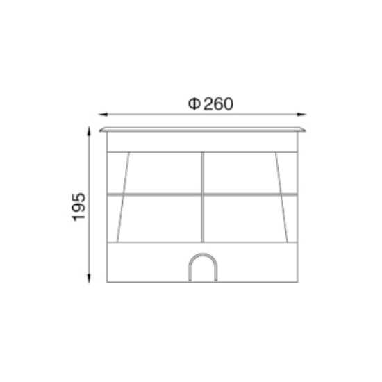 18W可調偏光埋地燈