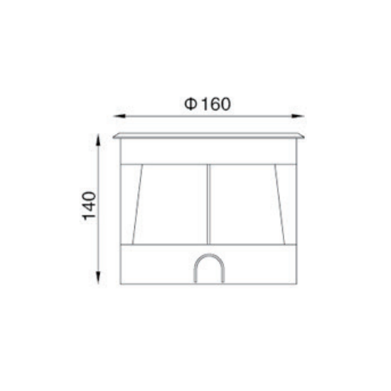 6W可調偏光埋地燈