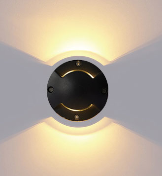 3W三出光埋地燈